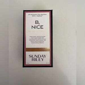 Sunday REILEY B3 Nice 10% Niacide‎ serum, NWT in box, 1 oz